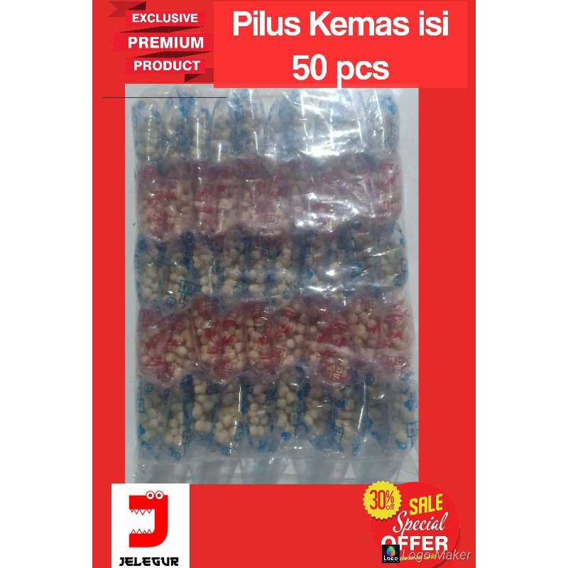 

Pilus Kemas Isi 50 pcs