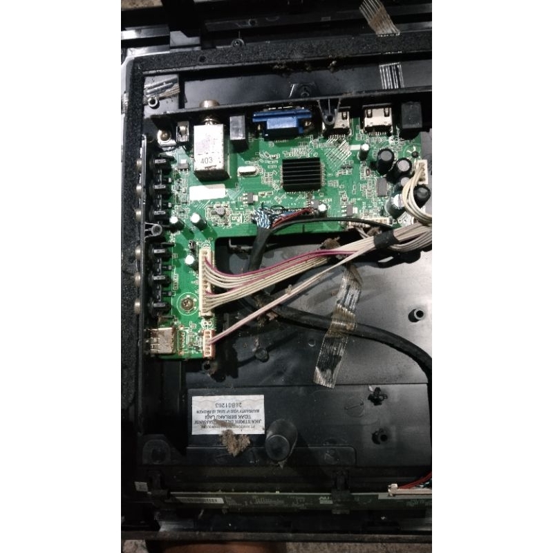 MB POLYTRON PLD22D110 MAINBOARD 22D110 MAINBOARD TV LED POLYTRON 22D110