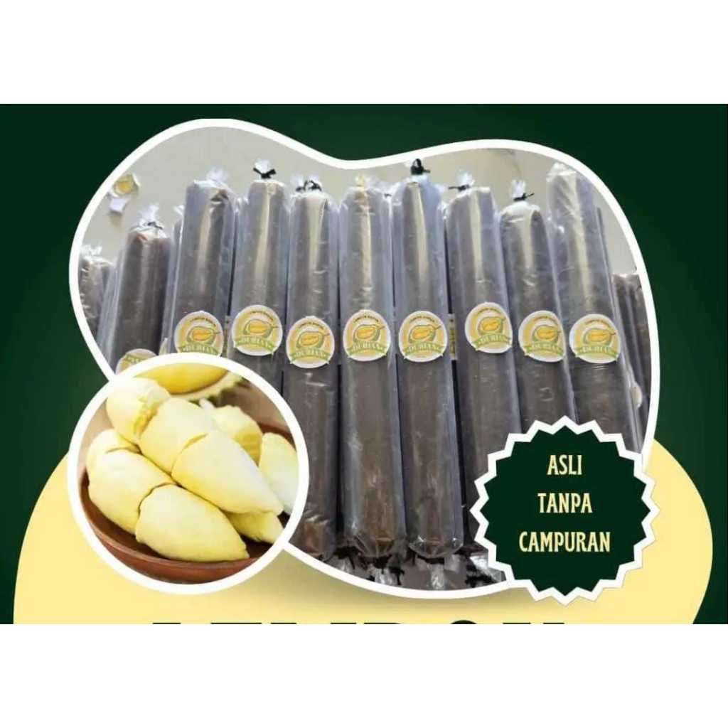 

[ 200 gr ] Lempok Durien Dodol Duren Asli Kalimantan Lempok Durian Khas Pontianak 1 Batang 200 gram