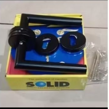 gagang pintu black solid HRE.61.41BL/handel pintu hitam/HRE.61.41BL SOLID