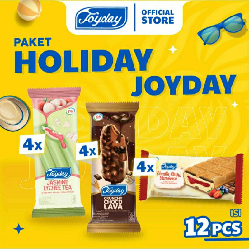 

PAKET Joyday Ice Cream Holiday Joyday Package - 12 pcs Es krim Stik