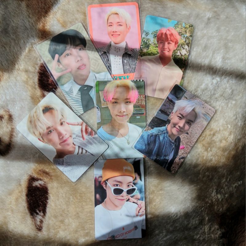 photocard album jhope mots: persona versi 3 love your self her o decokit LD POB Butter