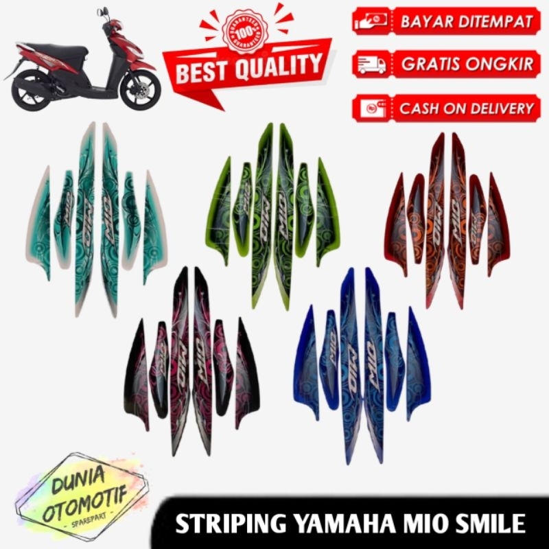 STICKER/STRIPING YAMAHA MIO SMILE / MIO SMILE 2010