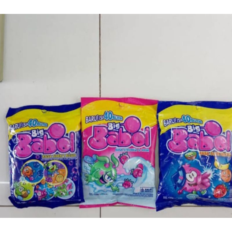 

BIG BABOL ASSORTED 1 ZAK ISI 40 PCS