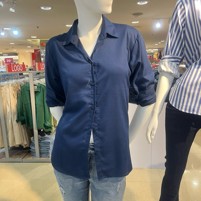LOGO JEANS KEMEJA WANITA NEW ARRIVAL