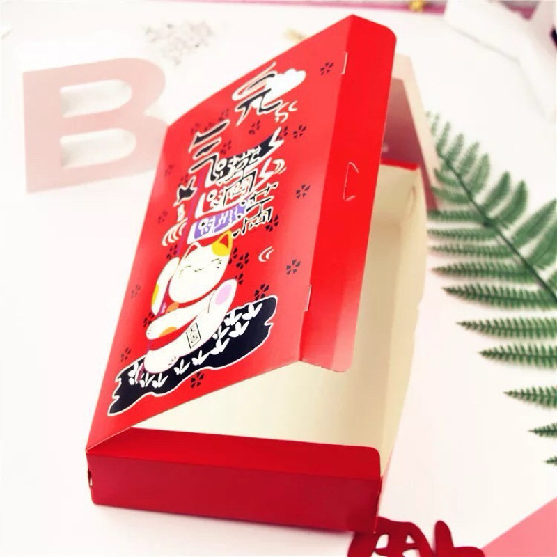 

BOX IMLEK LUCKY CAT 15X21CM KOTAK HAMPERs IMLEK