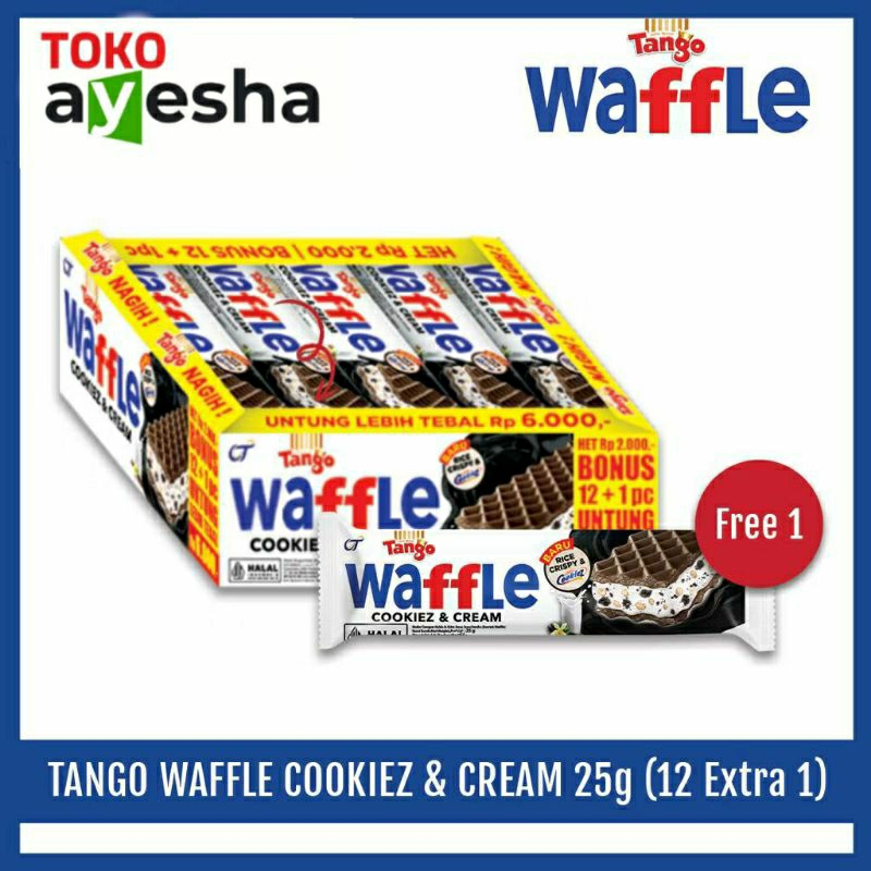 

Tango Waffle 25 gr - 1 Box isi 12 Pcs
