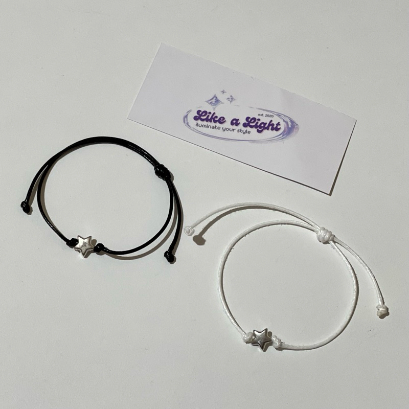 Gelang couple bintang (2 PCS)