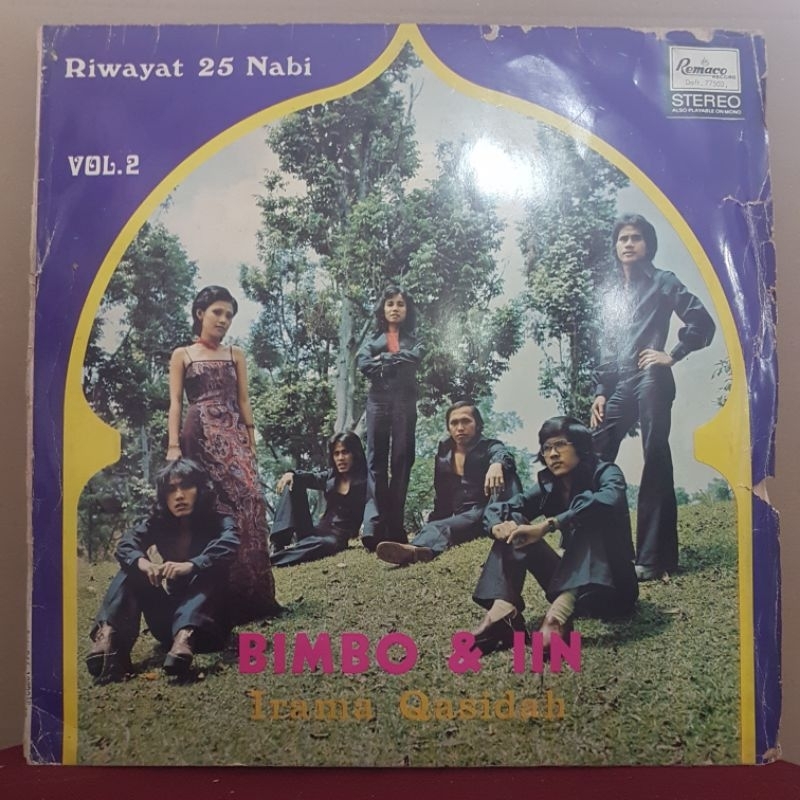 Vinyl Piringan Hitam 12 inch Qosidah Bimbo Vol. 2 - Riwayat 25 Nabi