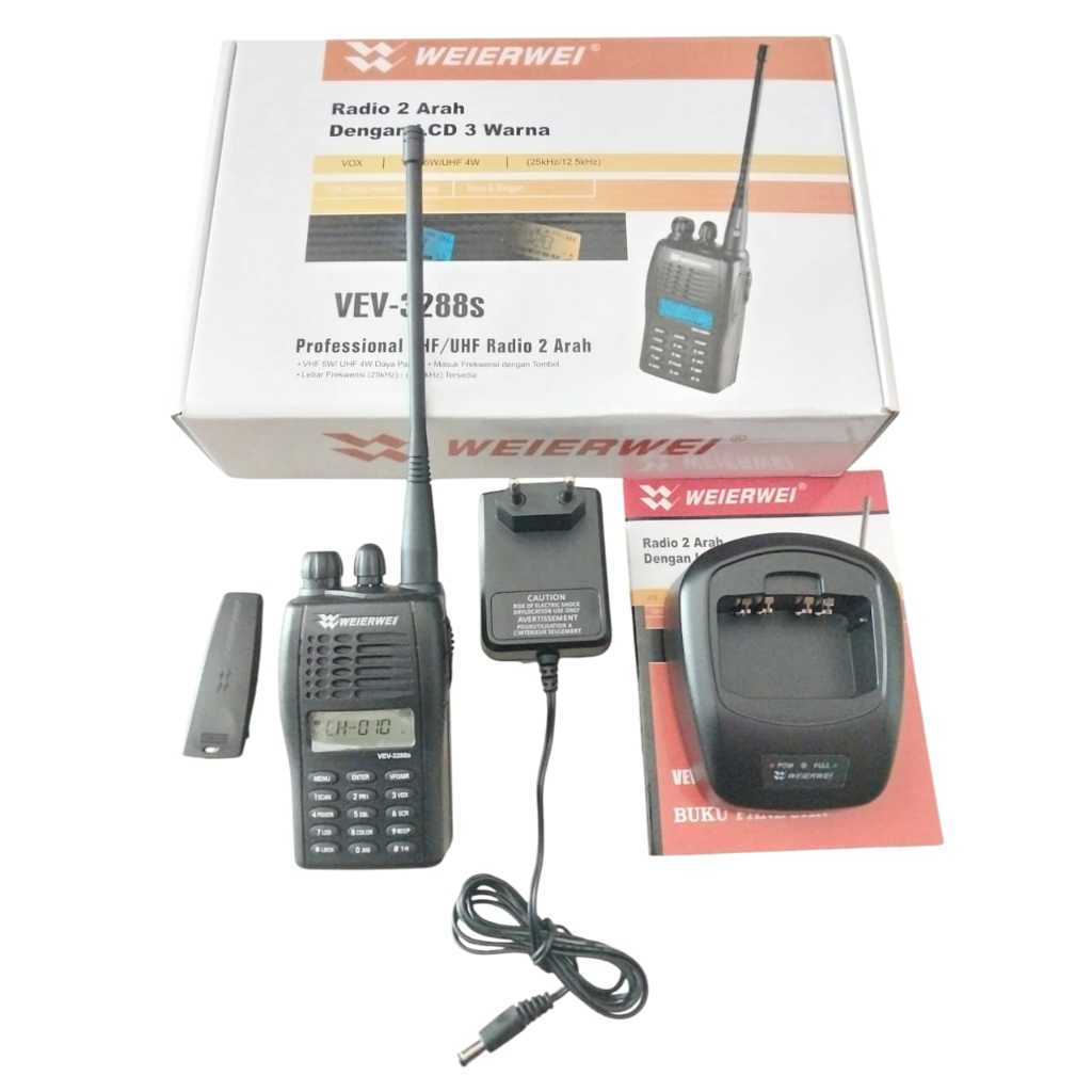 RADIO HANDY TALKY GENGGAM WEIRWEI VEV3288S