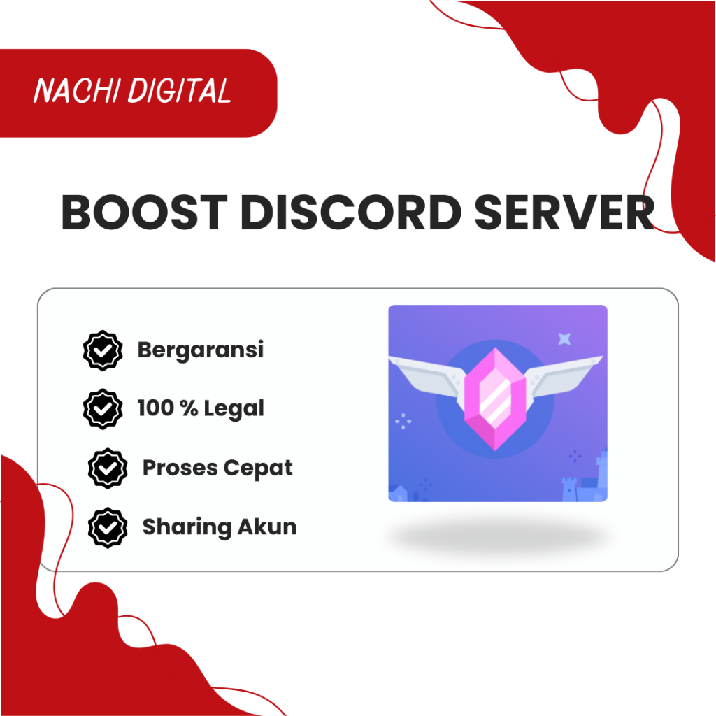 NC - JASA BOOST DISCORD SERVER UNTUK 1 & 3 BULAN FULL GARANSI