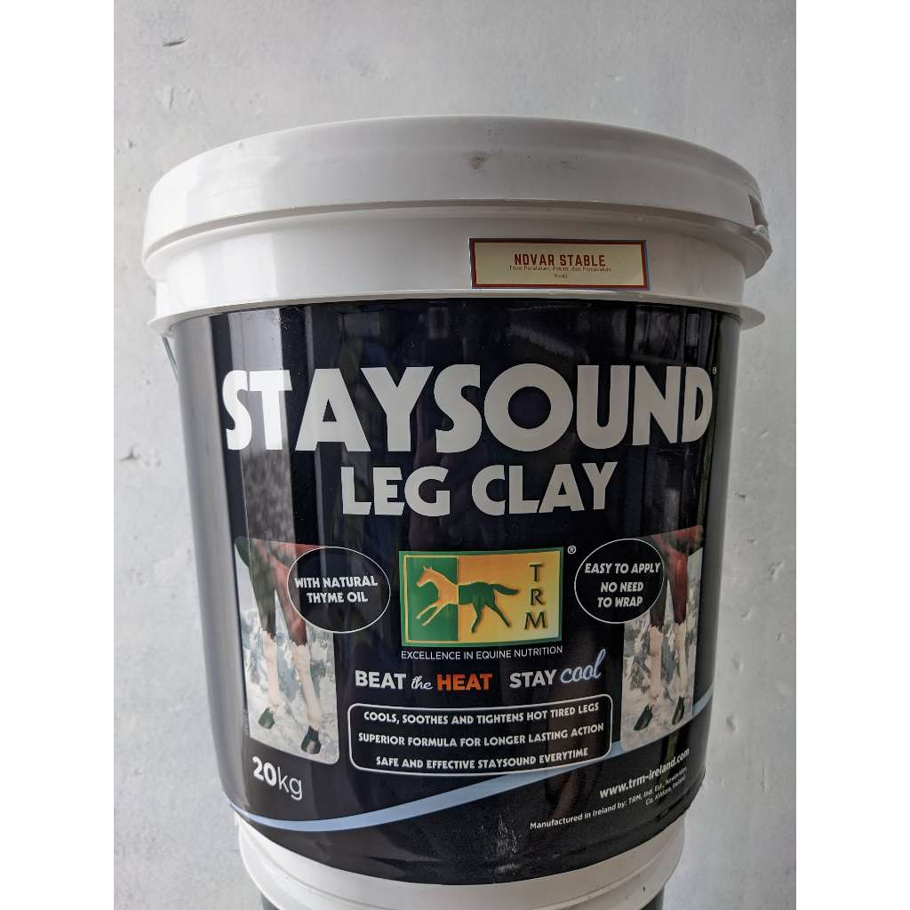 STAYSOUND LEG CLAY 20 KG- Tanah Liat Pendingin untuk kaki kuda