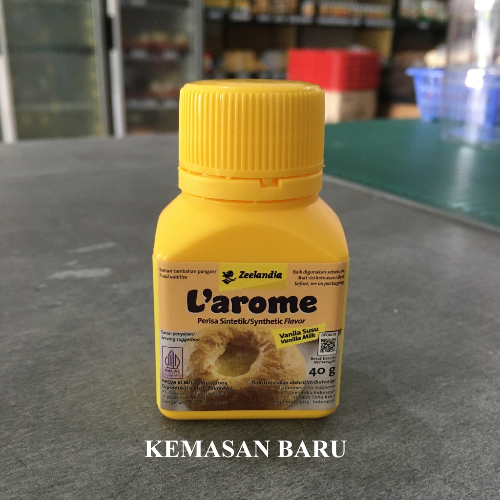 

Larome Vanilla Susu 40gr & Larome Vanilla 60gr