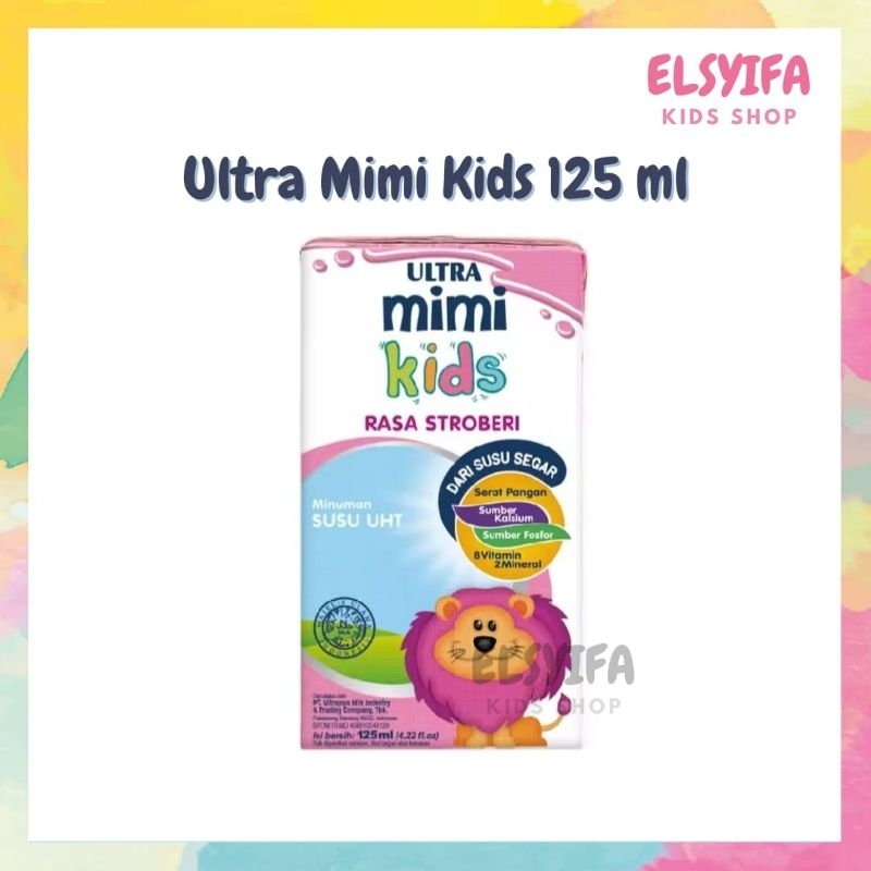 

❣️ELSYIFA❣️ Ultra Mimi Kids 125 ml Strawberry Susu Segar Anak