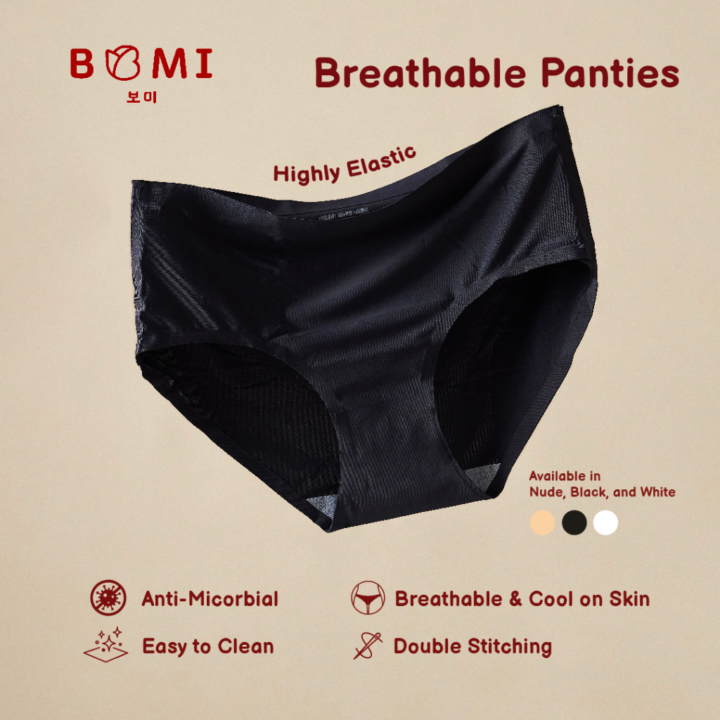 BOMI BREATHABLE PANTIES/SEAMLESS PANTIES/PREMIUM PANTIES/CD SEAMLES/CD PREMIUM