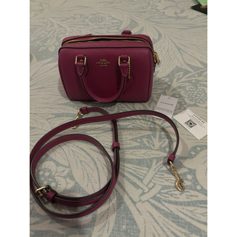Coach Mini Rowan Crossbody Pink original