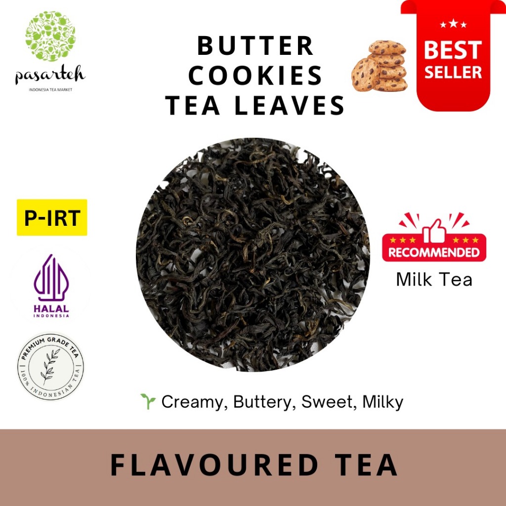 

[ pasarteh ] Butter Cookies Tea Leaves | Buttercookies tea | Teh Cookies | Iced Tea I Flavour Tea