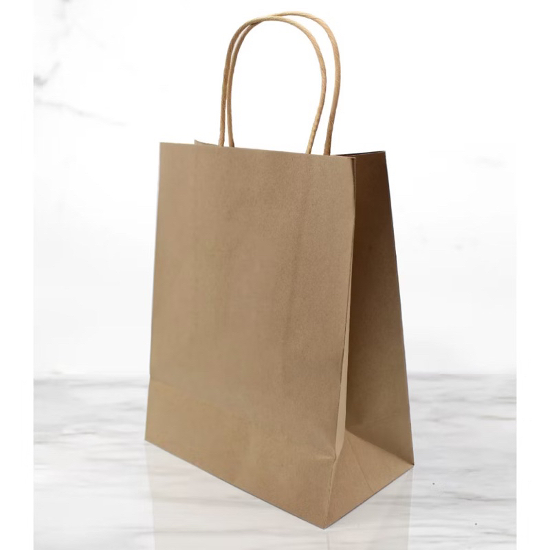 

PAPER BAG TAS SOUVENIR KERTAS COKLAT MURAH