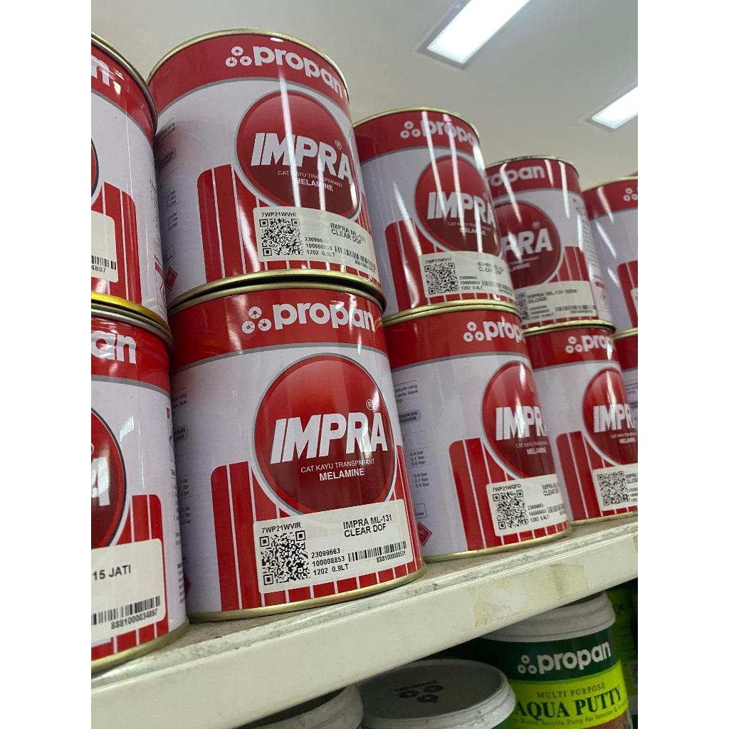 PROPAN IMPRA WOOD FILLER 1kg dari bahan dasar Nitrocellulose (NC) // IMPRA WP-117 WHITE PROPAN