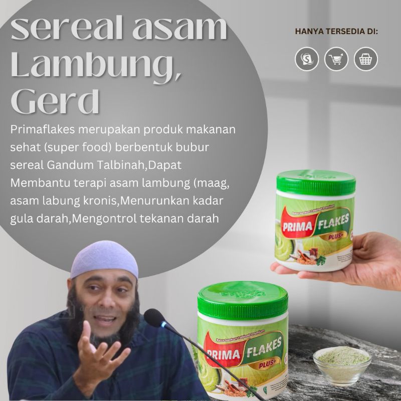 

PrimaFlakesPlus Tanpa Bikin Perut Begah dan dapat sembuhkan asam Lambung