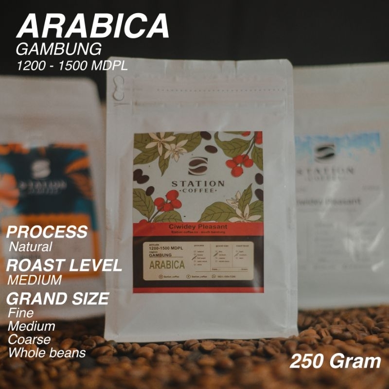 

kopi bubuk Natural (gambung) 250gram