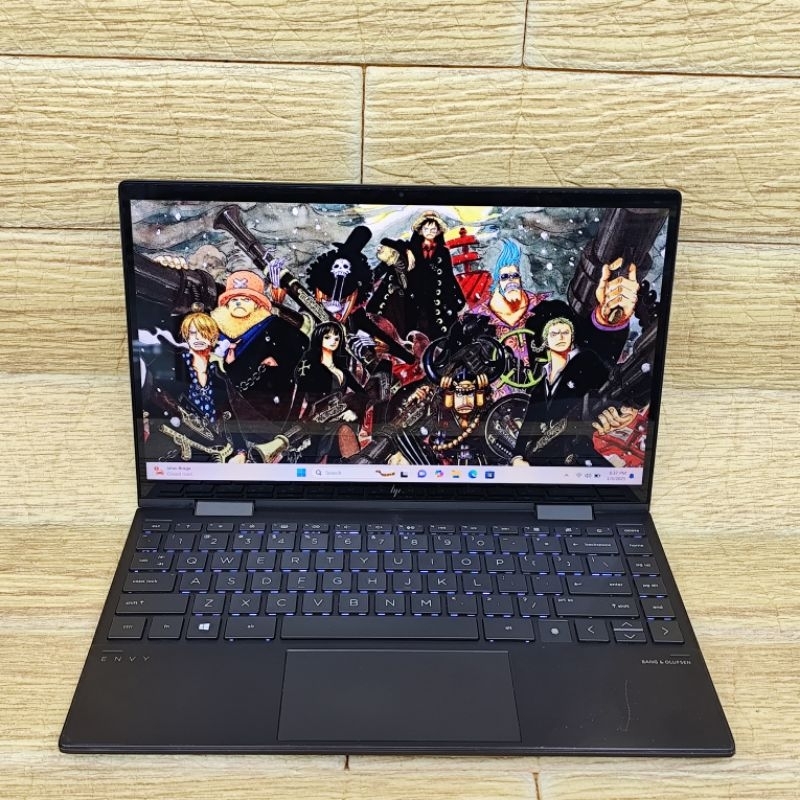 Laptop 2nd HP Envy X360 AMD Ryzen 5 4500U Ram 8GB SSD 256GB Touch