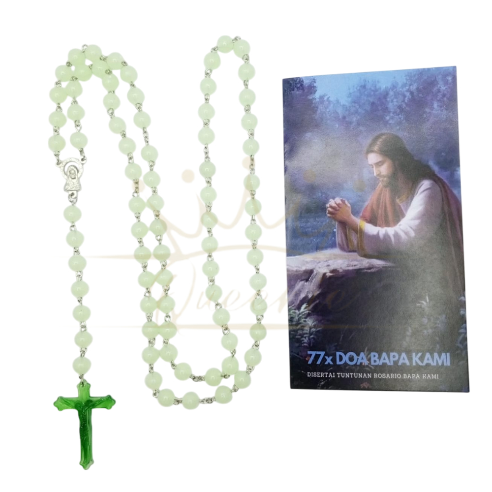 Rosario Bapa Kami | Rosario Fosfor 77x Bapa Kami Glow In The Dark