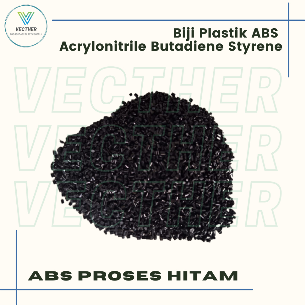 Biji Plastik ABS (Acrylonitrile Butadiene Styrene) Proses - Pack Kecil