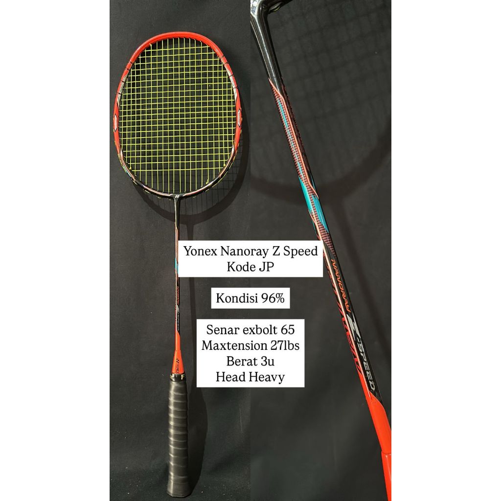 Yonex Nanoray Z Speed Kode JP