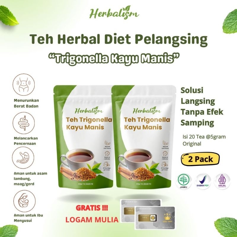 

2 Pcs (Isi 40 kantong) Teh Detox | Pelangsing | Penurun Berat Badan | Perut Buncit BPOM HALAL