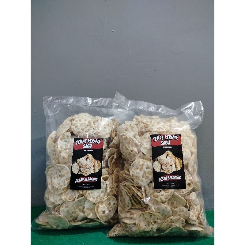 

TEMPE KRIPIK || KERIPIK TEMPE SAGU || KERIPIK RENYAH || CEMILAN TEMPE KRIPIK TEMPE SAGU - 500 GRAM & 1KG