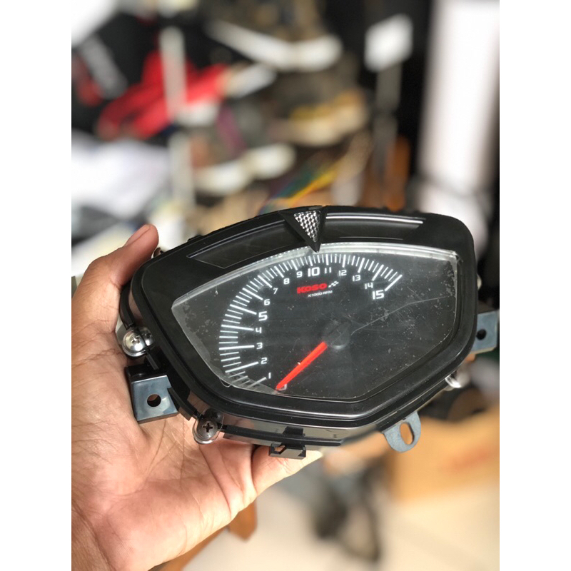 speedometer spedometer koso vega r/ jupiter mx old / nouvo NOS