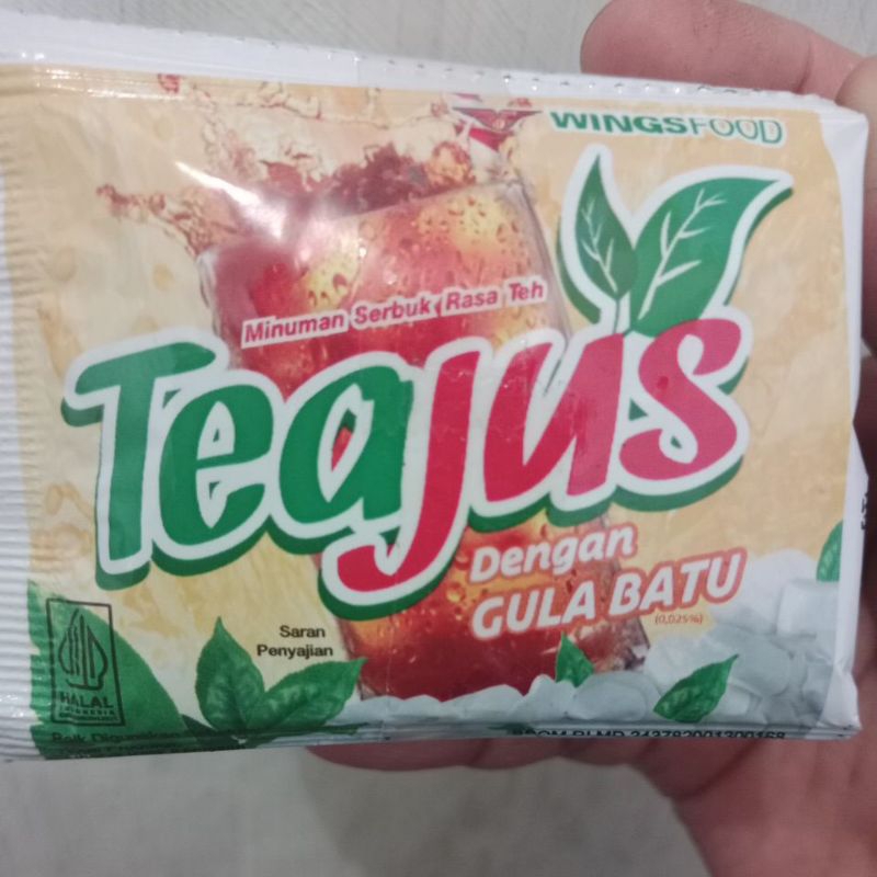 

[10 BUNGKUS] TEAJUS GULA BATU