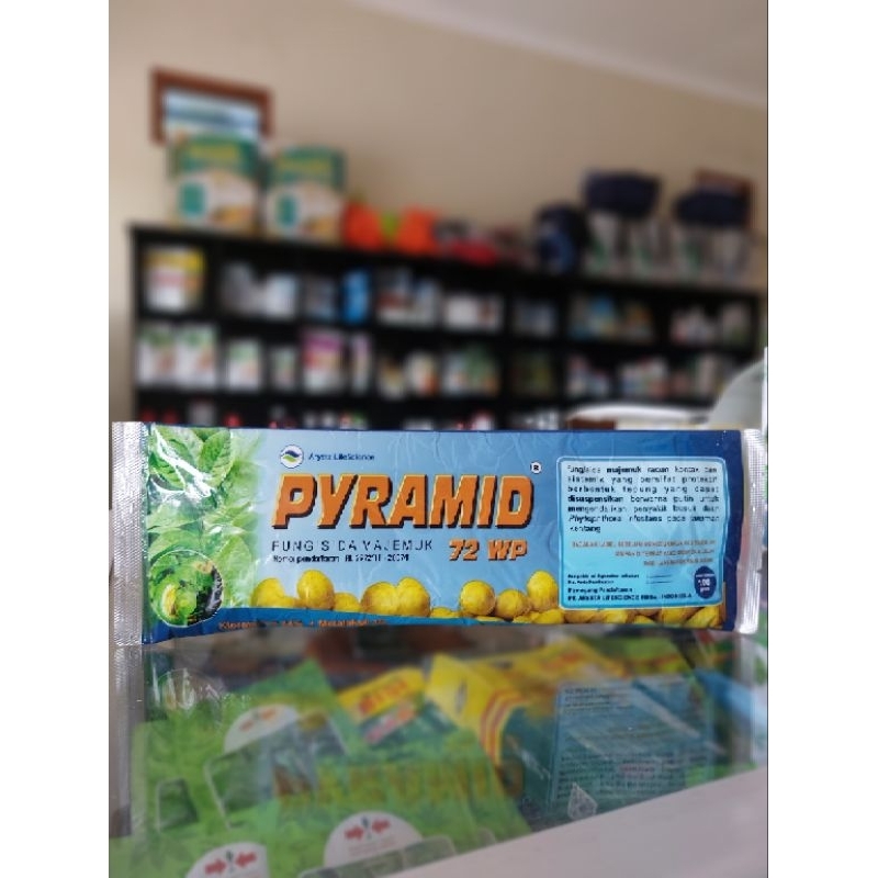 Fungisida PYRAMID 72 WP 100 Gram - Fungisida Majemuk Kontak Sistemik