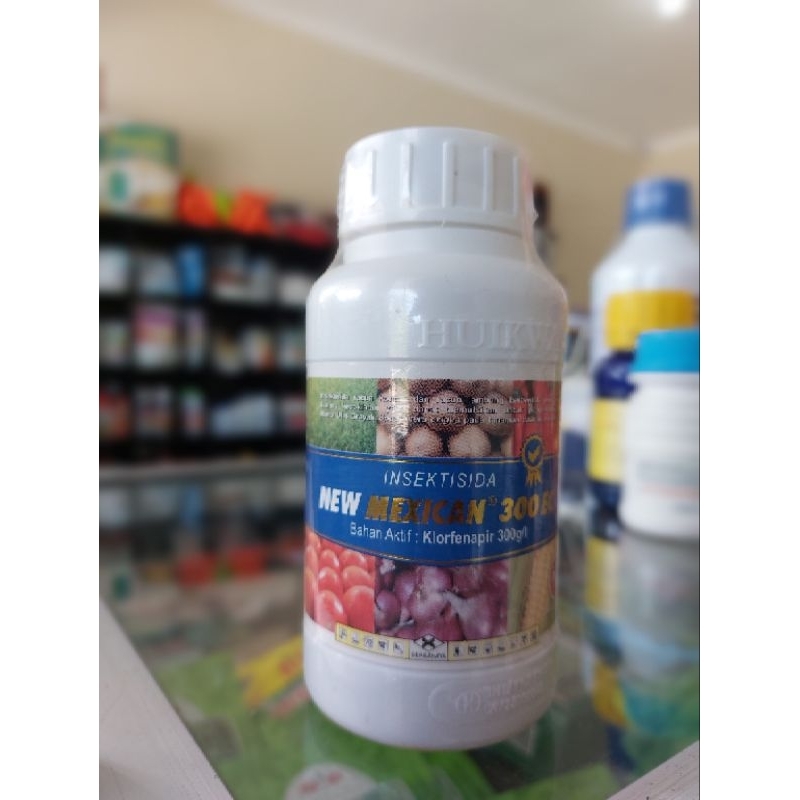 Insektisida NEW MEXICAN 300 EC Kemasan 250 ML - Obat Ulat Ampuh