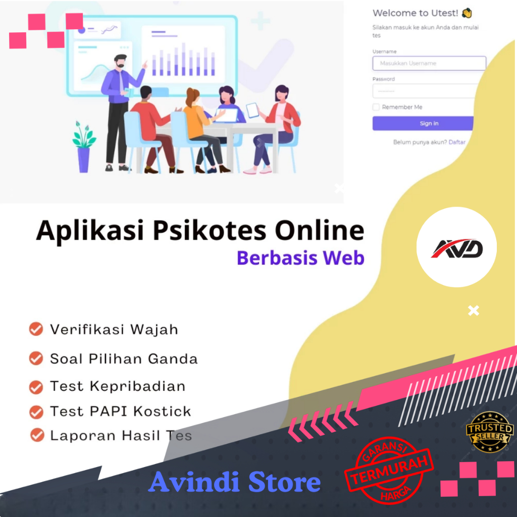 Aplikasi Psikotes Online Berbasis Web - Update Terbaru