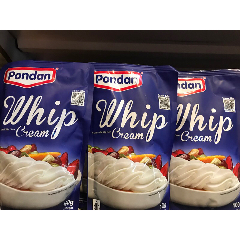 

WHIP CREAM PONDAN 100g