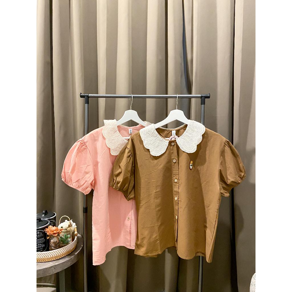 NARA TOP - KEMEJA WANITA / PAKAIAN WANITA / ATASAN WANITA / KEMEJA KOREA / KEMEJA IMPORT / BAJU BANG