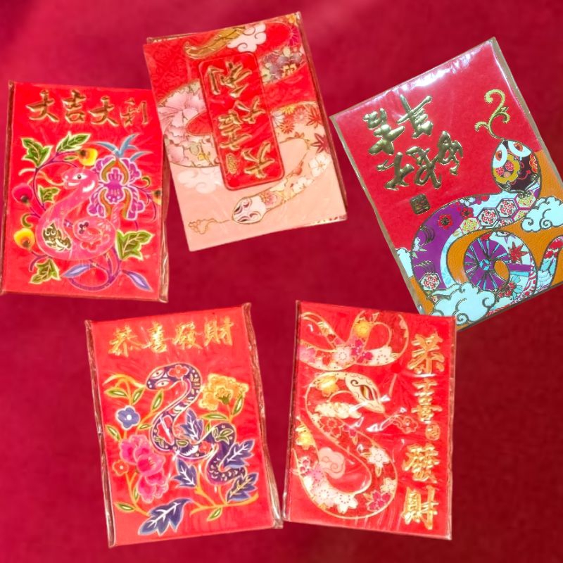 

Angpao Imlek 2025 Shio Ular 6 Pcs / Pack