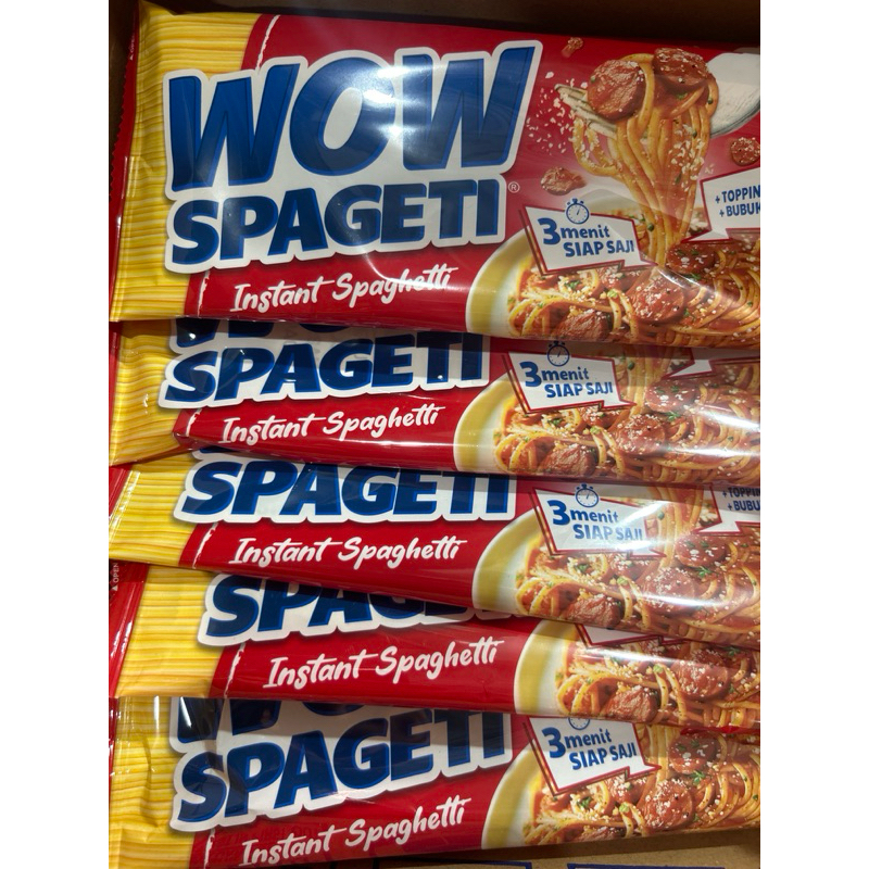 

WOW SPAGHETTI INSTANT BOLOGNESE 10 PCS
