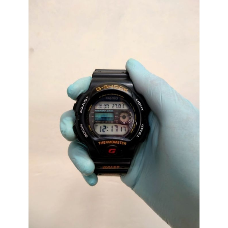 CASIO G-SHOCK DW 6100 THERMOMETER KOREA VINTAGE SERIES