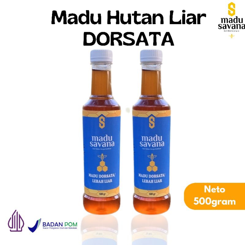 

Madu Hutan Lebah Liar Dorsata 500gram Savana