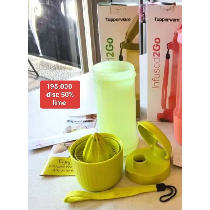 infused water Tupperware
