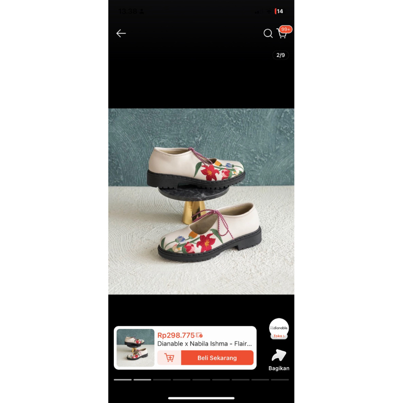 Sepatu Wanita Dianable x nabila ishma