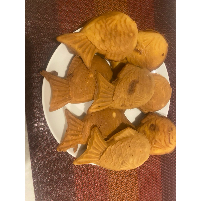 

kue taiyaki isi coklat