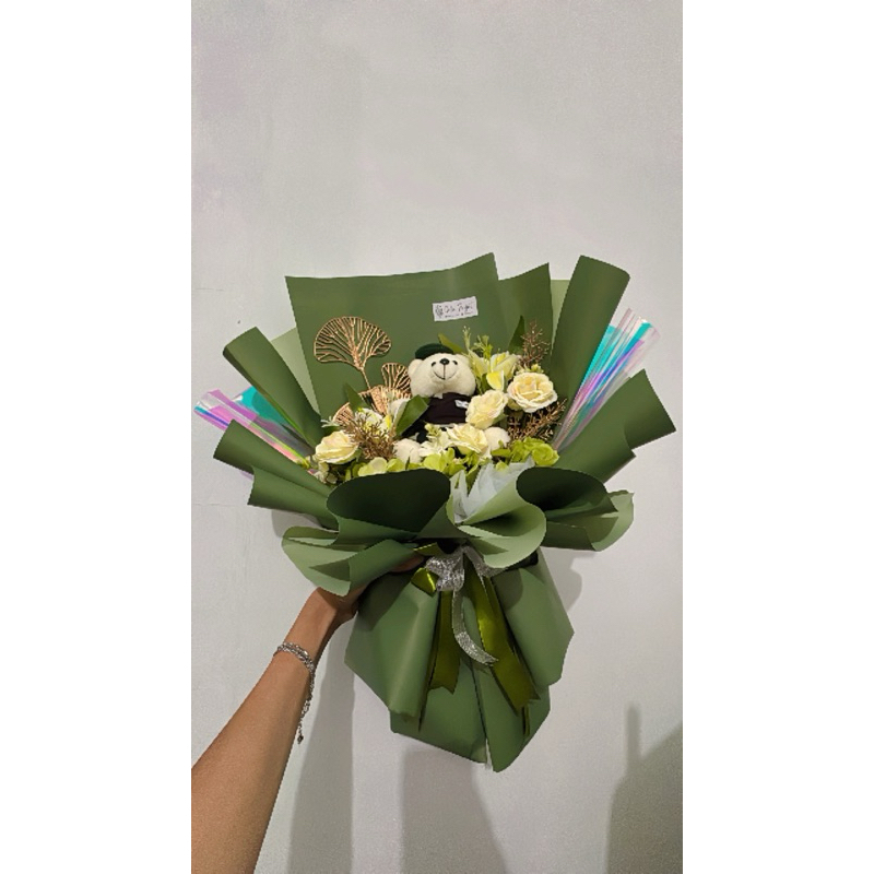 Buket TNI buket wisuda buket boneka profesi