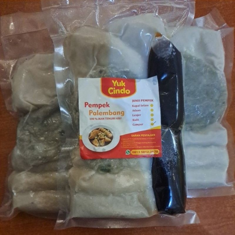 

Pempek Tenggiri Asli "Yuk Cindo" Var Mix