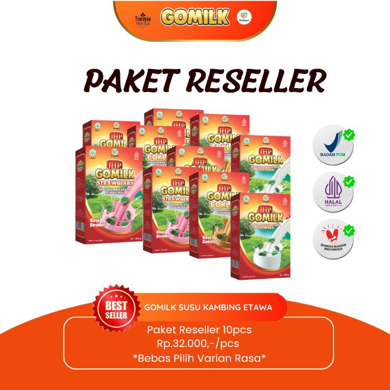 

Paket Usaha Gomilk Susu Kambing Etawa Plus Herbal JHP Bariklana Paket Reseller Paket Hemat