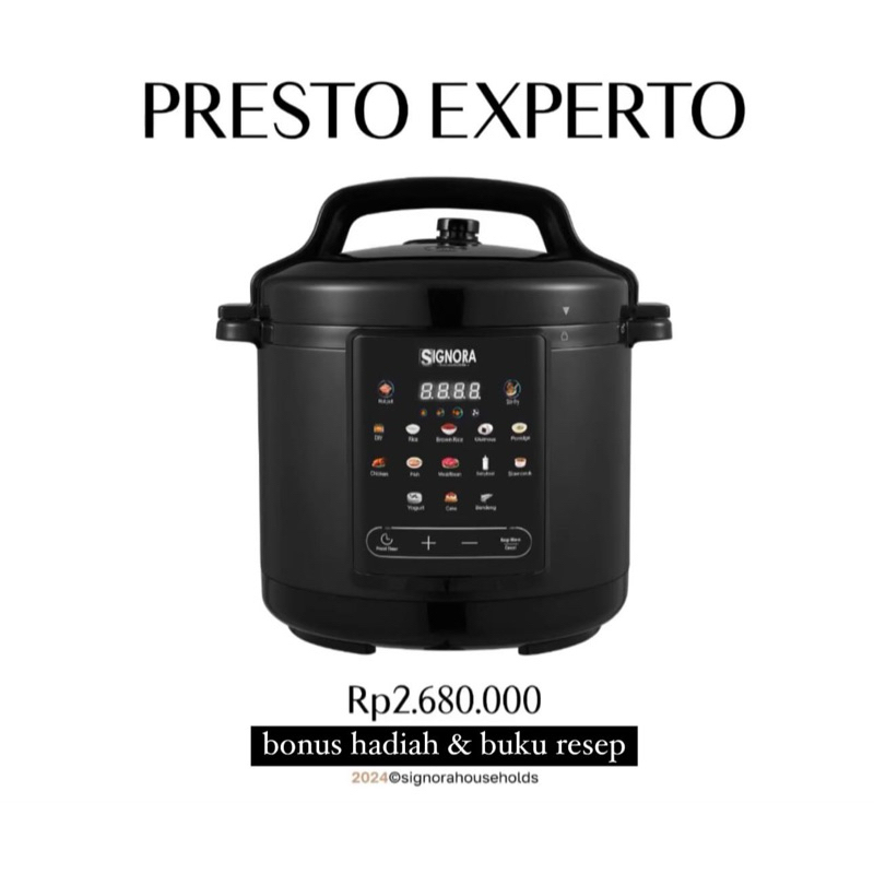 PRESTO LISTRIK EXPERTO SIGNORA