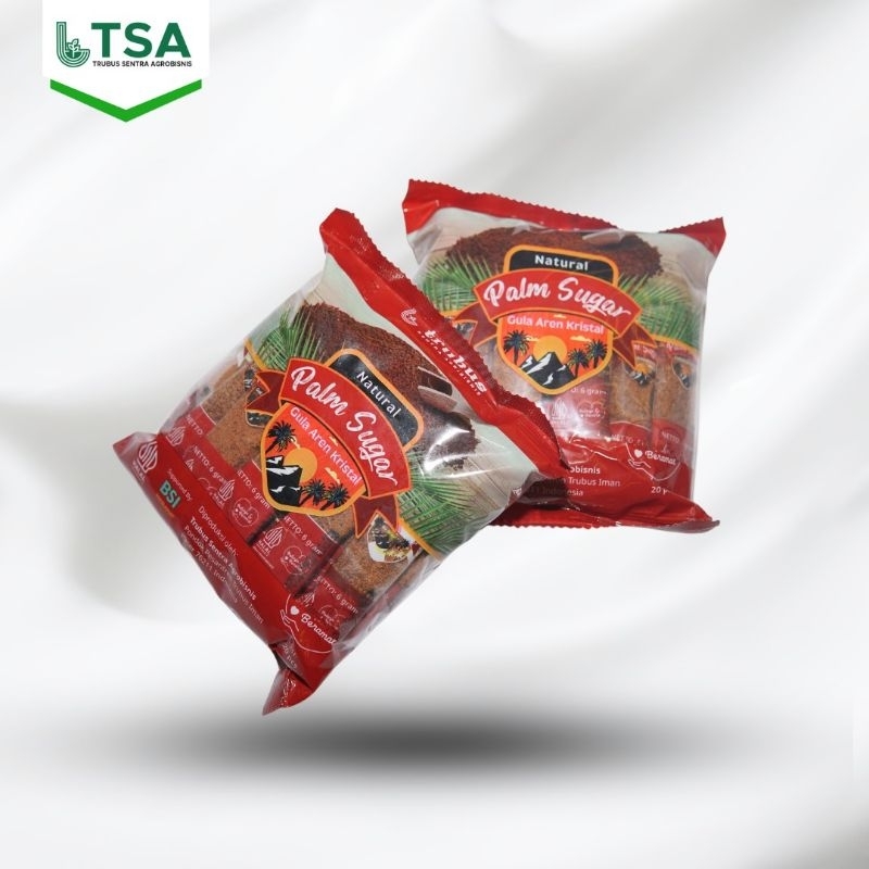 

Gula Aren/Palm Sugar Sachet 6g isi 20 pcs